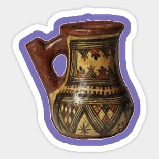 traditional pottery jar Sticker